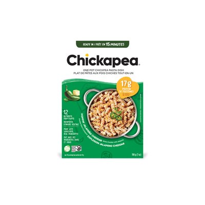 Chickapea One Pot Jalapeno Cheddar 198g