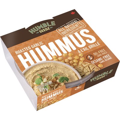 Humble Seedz Roasted Garlic Hummus 227g