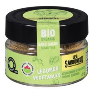 Les Savoureux Organic Vegetables Seasoning 45 g 