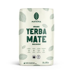 Mateina Feuilles De Yerba Maté Bio En Vrac (Avec Tiges) 454 Gg