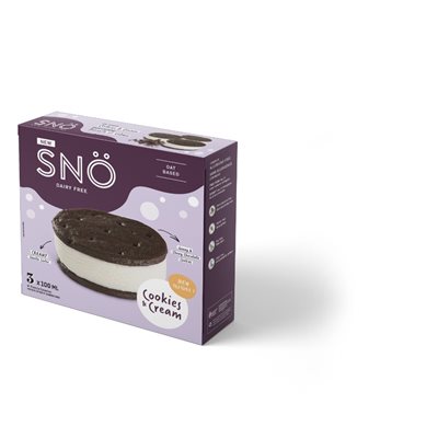 Sno Cookies & Cream Ice Cream Sandwich 300ml