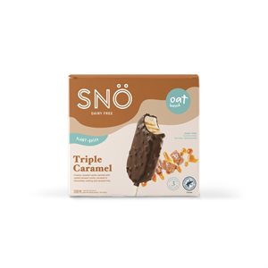 Sno Crunchy Salted Caramel ice cream Bar 3x 90ml