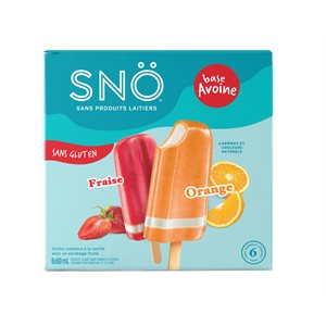 Sno Strawberry & Orange Cream Pops 6x60ml