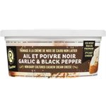 Rawesome Non-Dairy Cultured Cashew Cream Cheese Garlic & Black Pepper 227 g 227g