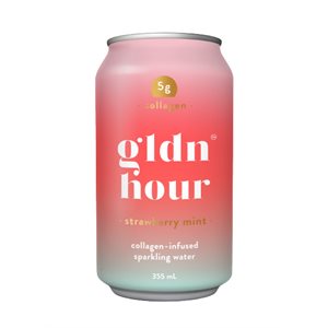 Strawberry Mint Collagen Sparkling Water 355 ML