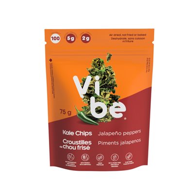 Vibe Jalapeno Kale Chips 75G
