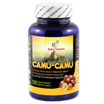 Inka Nature Camu Camu Bio 100 Vege-Caps Inka Nature Camu Camu Bio 100 Vege-Caps