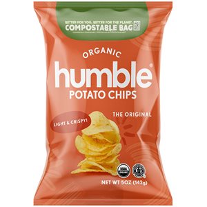 Humble Potato Organic Chips Original 135g