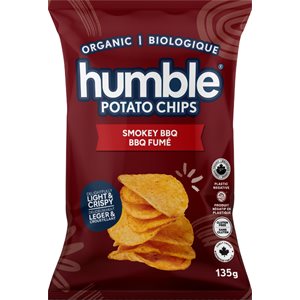 Humble Potato Organic Chips Smokey BBQ