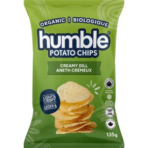 Humble Potato Organic Chips Creamy Dill 135g