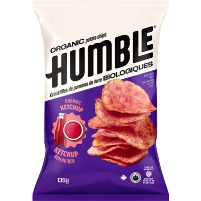 Humble Potato Organic Ketchup Chips 135g