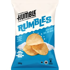 Humble Potato Rumbles - Croustilles Sel De Mer 135g