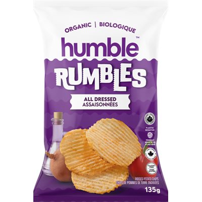 Humble Potato Rumbles -Croustilles Assaisonnées 135g Humble Potato Rumbles -Croustilles Assaisonnées 135g