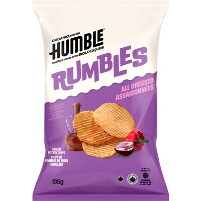 Humble Potato All Dressed Rumbles Chips 135g