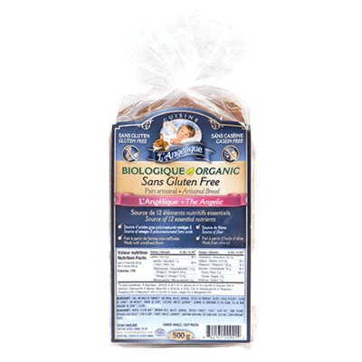 Cuisine L'Angelique Organic L'Angelique Bread 500g