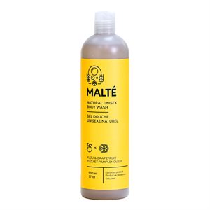 Malté Natural Unisex Body Wash - Yuzu & Grapefruit 500 ml