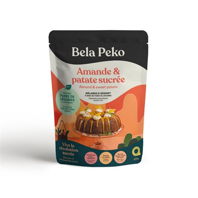 Bela Peko-Amande&patate sucrée Dessert à base de purée de patate sucrée 621g