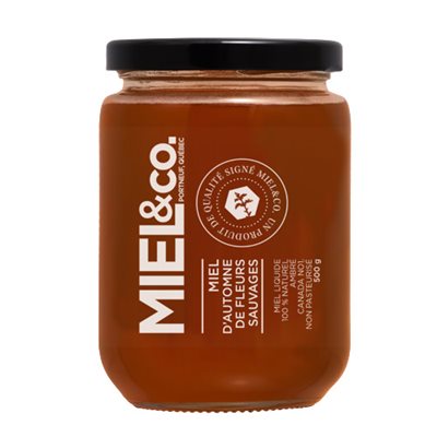 Miel et Co Miel D'Automne De Fleurs Sauvages 500g Miel et Co Miel D'Automne De Fleurs Sauvages 500g