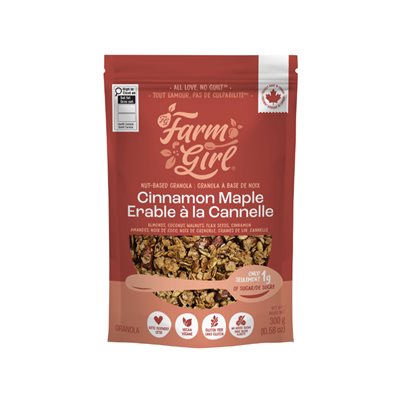 Farm Girl - Granola À L’Érable Et À La Cannelle 300G