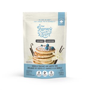 Farm Girl - Préparation Pour Crêpes Et Gaufres À La Vanille 300G