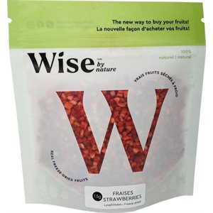 Wise By Nature Freeze-dried strawberries