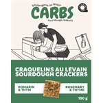 CARB Craquelins Au Levain - Romarin Et Thym 150g