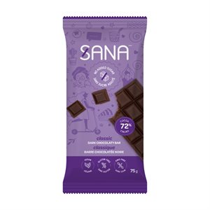 Sana Classic Dark Chocolate Bar 75g