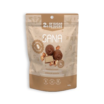 Sana Bites - Milk Chocolaty Hazelnut Cream 100g