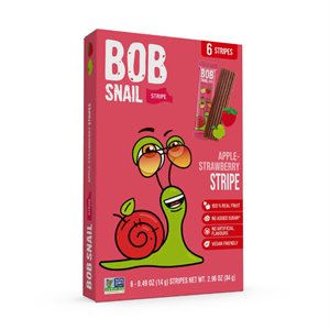 Bob Snail Bandelettes Pomme-Fraise 84g