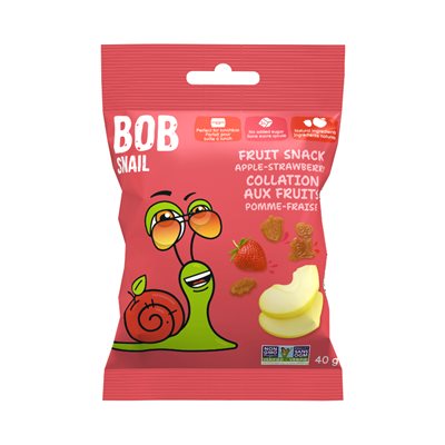 BOB Apple Strawberry Fruit Snack 40g
