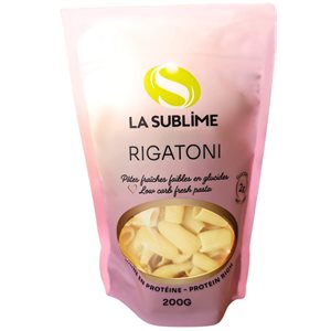 La Sublime Rigatoni Faible En Glucides 200g
