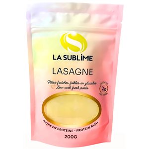 La Sublime Lasagne Faible En Glucides 200g