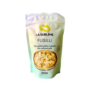 La Sublime Fusillis Faibles En Glucides 200g