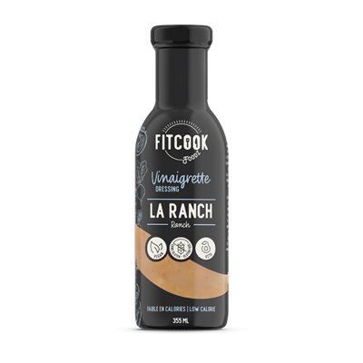 Fit Cook Foods Vinaigrette La Ranch 355Ml