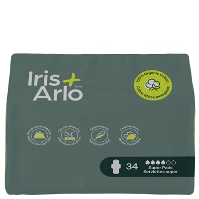 Iris & Arlo Serviettes Nuit, Super Iris & Arlo 34U Iris & Arlo Serviettes Nuit, Super Iris & Arlo 34U