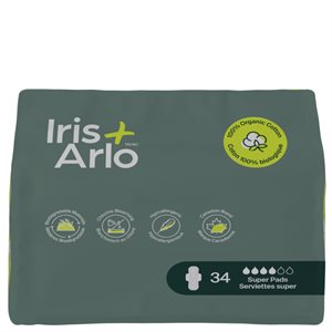 Iris & Arlo Serviettes Nuit, Super Iris & Arlo 34U