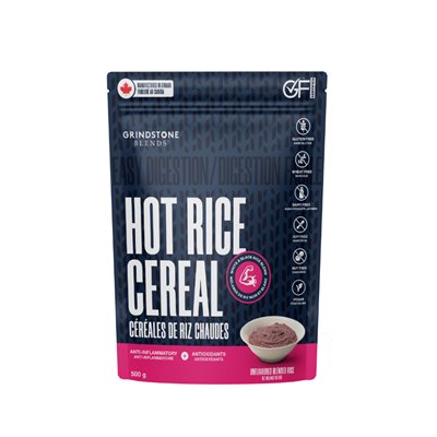 Grindstone Hot Rice Cereal Blend Unflavoured Black & White Rice 500 G
