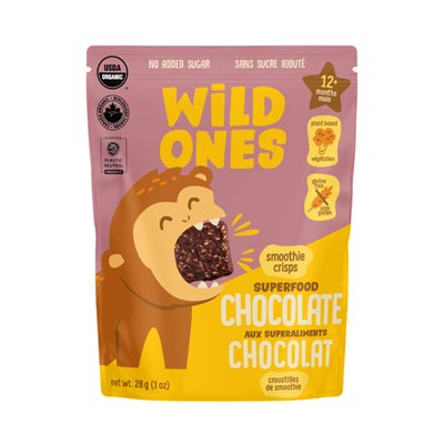 Wild Ones Legumes Chocolat croustilles de smoothie 28g