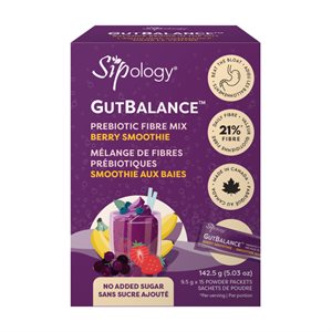 Sipology Gut Balance Berry Smoothie 15Pk
