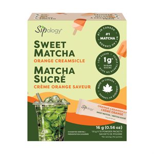 Sipology Sweet Matcha Orange Creamsicle 10Pk