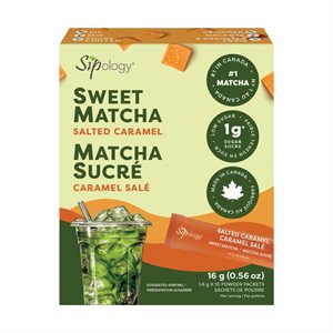 Sipology Sweet Matcha Salted Caramel 10Pk