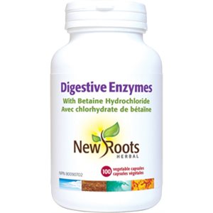 New Roots Digestive Enzymes 100 capsules