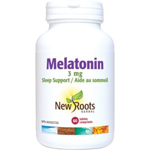 New Roots Melatonin 3 mg 60 tablets