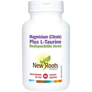 New Roots Magnesium Citrate Plus L-Taurine 90 capsules