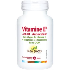 New Roots Vitamine E8 400 UI 60gels