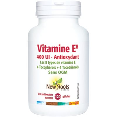 New Roots Vitamin E8 · 400 IU 120 softgels