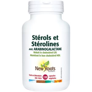 New Roots Sterols & Sterolins with Arabinogalactan 120 capsules