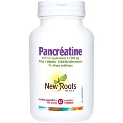 New Roots Pancreatin 60 capsules