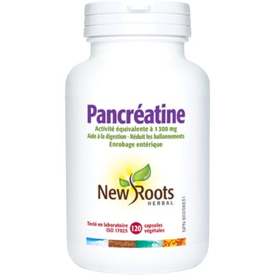 New Roots Pancreatin 120 capsules