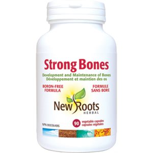 New Roots Strong Bones Boron-Free Formula 90 capsules